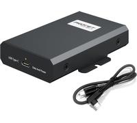 Procet Poe Vers Usb C 60W Convertisseur Ieee802.3Bt Poe Rj45 Vers Usb C Alimentation Et Ethernet Adaptateur, Mural Pour Tablette, Ipad, Ordinateurs Portables, Display Hub[Z4604]
