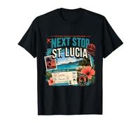 Prochain arrêt : Vacances sur l'île de Sainte-Lucie T-Shirt