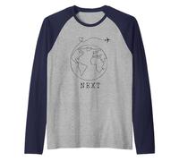 Prochain Voyage, Jet Setter Explorer World Traveler Manche Raglan