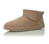 Procity Bottines pour femmes à doublure chaude, boots à plateau avec semelle profilée, kaki, 38 EU