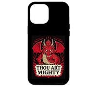 Proclamation Thou Art Mighty Red Dragon Coque pour iPhone 12 Pro Max