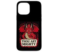 Proclamation Thou Art Mighty Red Dragon Coque pour iPhone 13 Pro Max