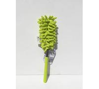 ProClean Plumeau extensible en chenille - Poignée souple ergonomique - Tête rotative à 360° - Extensible jusqu'à 74 cm - Vert