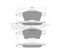 Procodis France PF1391 Kit de plaquettes de frein, frein à disque