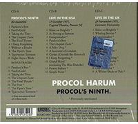 Procol's Ninth: 3CD Remastered & Expanded Digipak [CD] NEUF
