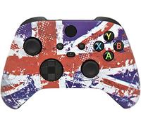 ProControllers LLC ProControllers LLC Hand Airbrushed Fade Custom Controller Compatible avec Xbox Series X/S et Xbox One (Drapeau Britannique) Drapeau Britannique