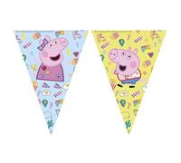 Procos Guirlande fanions Peppa Pig multicolore Taille unique