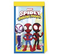 Procos 4 Sacs Cadeaux Spidey et Ses Amis - Rouge