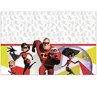 Procos 5PR89917 Nappe en plastique 120 x 180 cm Incredibles 2 Rouge