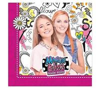 Procos- 5PR89960 - Serviette de table 33 cm Maggie And Blanche - Multicolore