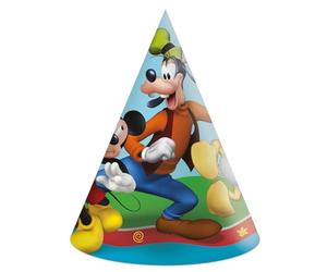 Procos 6 Chapeaux Carton Mickey Mouse - Multicolore