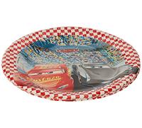 Procos 87921 Lot d’assiettes, rouge