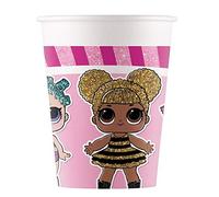 Procos 90858 Gobelets Papier L.O.L. 200Ml - 8 Pièces