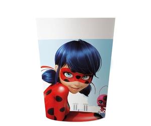 Procos 92858 Miraculous Ladybug Lot de 2 gobelets réutilisables 230 ML