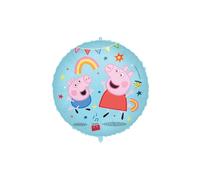 Procos Ballon en aluminium Peppa Pig 46 cm gonflable à l'hélium – Décoration d'anniversaire