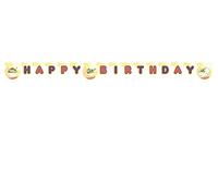 Procos 93134 - Guirlande Happy Birthday Mandalorian FSC® Mix - Longueur 2 m - Guirlande de Lettres - Décoration à Suspendre - Anniversaire - Fête à thème