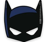 Procos 93361 - Lot de 6 Masques Batman FSC pour Anniversaire d'enfant