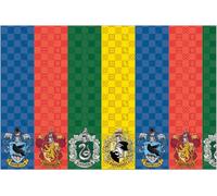 Procos 93367 - Nappe avec feuille de papier, Mix, Harry Potter, 120x180 cm, anniversaire enfant