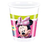 Procos 93559 Gobelets Minnie Mouse Happy, Multicolore