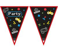 Procos - 93775 - Drapeaux triangulaires pour jeux vidéo en papier FSC