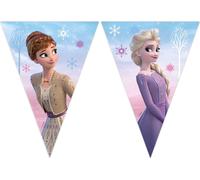 Procos 93843 - Bannière drapeau Frozen 2 Wind Spirit, Mix, décoration à suspendre, guirlande, anniversaire, fête à thème
