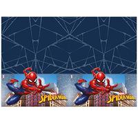 Procos 93866 Nappe en Plastique Facile à Nettoyer Motif Spiderman Crime Fighter 120 x 180 cm pour Anniversaire, fête à thème