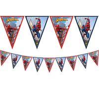 Procos 93867 - Bannière drapeau Spiderman Crime Fighter, décoration à suspendre, guirlande, anniversaire, fête à thème