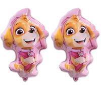 Procos 94828 - Supersized Ballon Skye, Ballon gonflé à l'hélium, cadeau, décoration (Lot de 2)