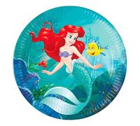 PROCOS Ariel Curious Lot de 8 assiettes en papier 23 cm