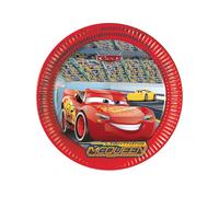PROCOS Assiette Cars 3 Ø23cm, 8 pièces