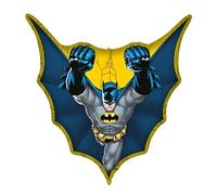 Procos - Ballon en aluminium Batman DC pour remplissage d'air ou d'hélium, cadeau, décoration