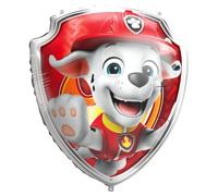 Procos - Ballon en aluminium de grande taille Marshall Paw Patrol pour remplissage d'air ou d'hélium, cadeau, décoration