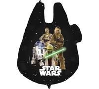 Procos - Ballon en aluminium Star Wars pour remplissage d'air ou d'hélium, cadeau, décoration