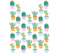 Procos - Cactus Sacs de fête pack de 6 SG29357 (taille unique) (Coloré)