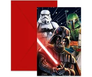 Procos Cartes d'invitation Star Wars Galaxy 6 | lot de 6