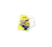 Procos Lot de 6 cartes d'invitation Les Minions 10042187 avec enveloppes Multicolore