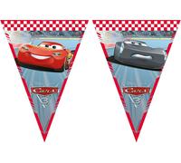 Procos - Filare 9 drapeaux triangulaires Disney Cars en papier 35116