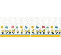 Procos Folat 92137P Nappe Minions - 180 x 120 cm (Lot de 2)