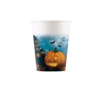 Procos FSC® Mix 93504 Lot de 8 gobelets jetables en papier pour fête Halloween Sensations Capacité max. 200 ml