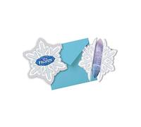 Procos Generique - 6 Cartes Invitations + enveloppes La Reine des Neiges