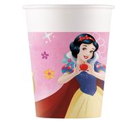Procos - Gobelet en cartonDisney Princess Live Your Story (200 ml), 8 pièces, multicolore, 93848