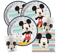 Procos Kit de fête Mickey Awesome Mouse pour 8 enfants