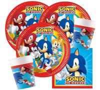 Procos Kit de fête Sonic le Hérisson 36 pièces