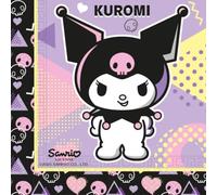 Procos Kuromi Lot de 20 serviettes en papier double épaisseur 33 x 33 cm