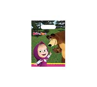 Procos - Loot Bag Masha et ours, multicolore, 5PR86643