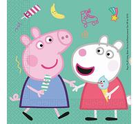 Procos Lot de 20 serviettes en papier Peppa Pig 33x33 cm multicolore taille unique 91034