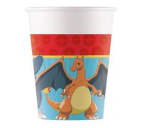 Procos Gobelets en carton Pokémon – Lot de 8