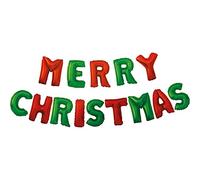 Procos Merry Christmas 92656 Ballon gonflable à l'hélium Rouge/vert