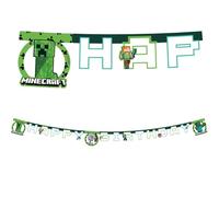 Procos Guirlande Minecraft 2 m Vert Enfant mixte