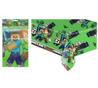 Procos Nappe en Plastique Minecraft 120X180cm - Vert
